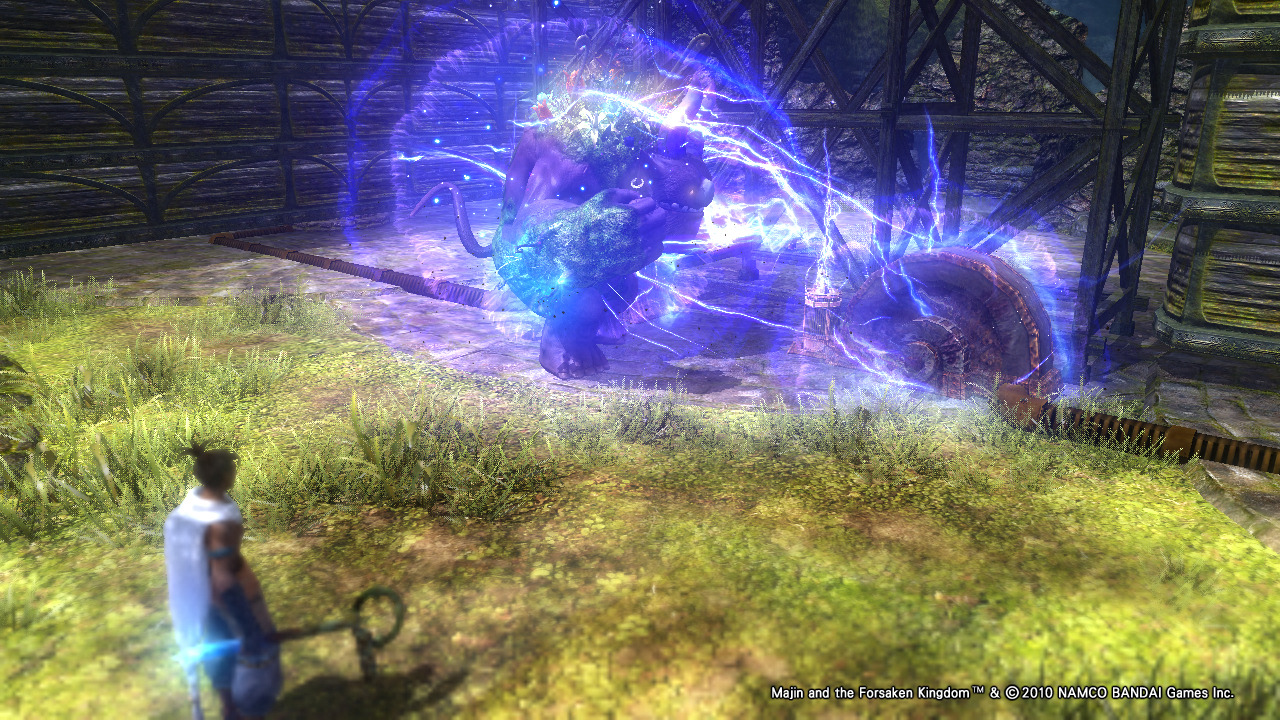 Pantallazo de Majin and the Forsaken Kingdom para Xbox 360