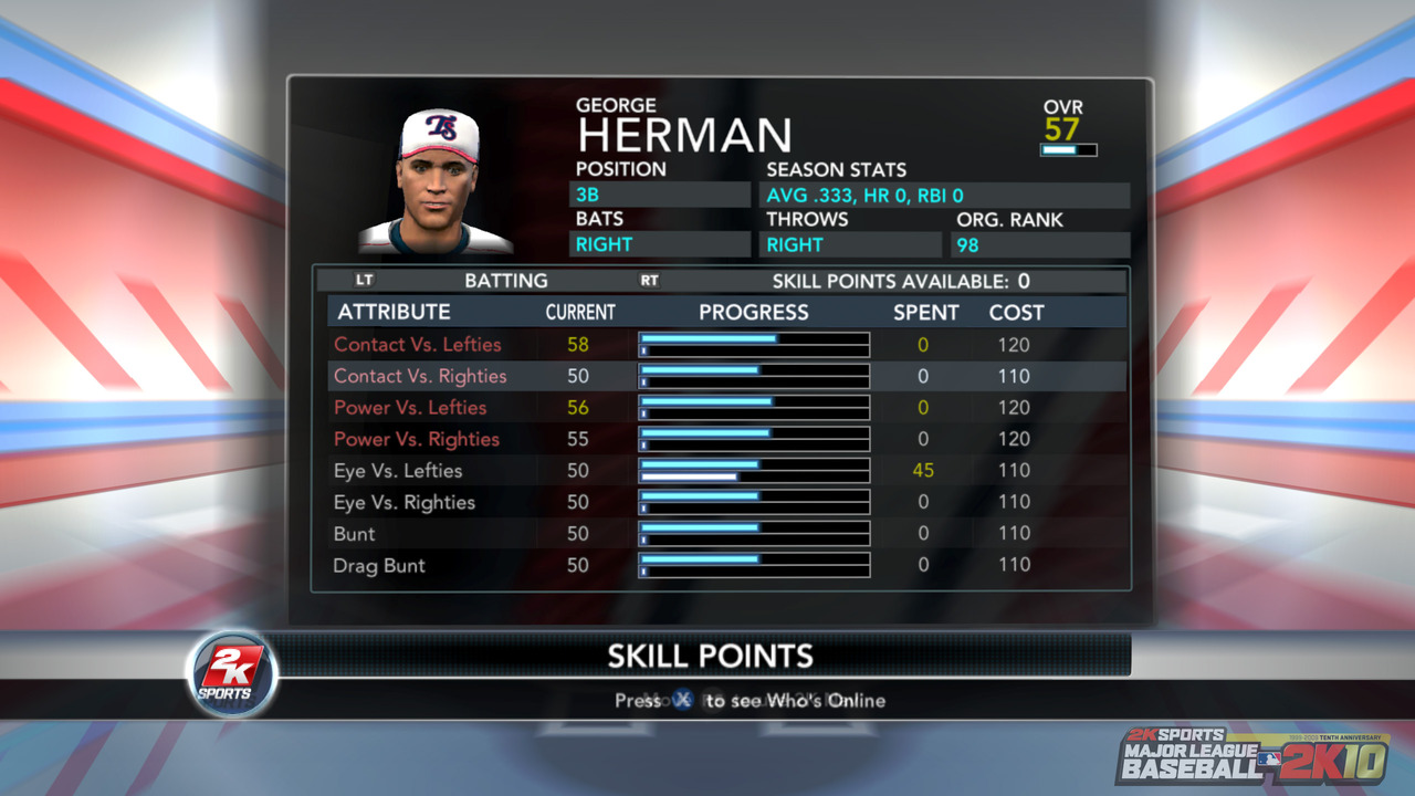 Pantallazo de Major League Baseball 2K10 para Xbox 360