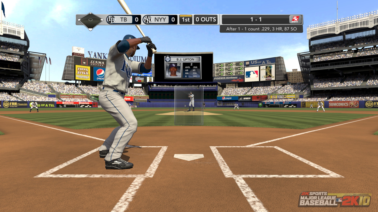 Pantallazo de Major League Baseball 2K10 para Xbox 360