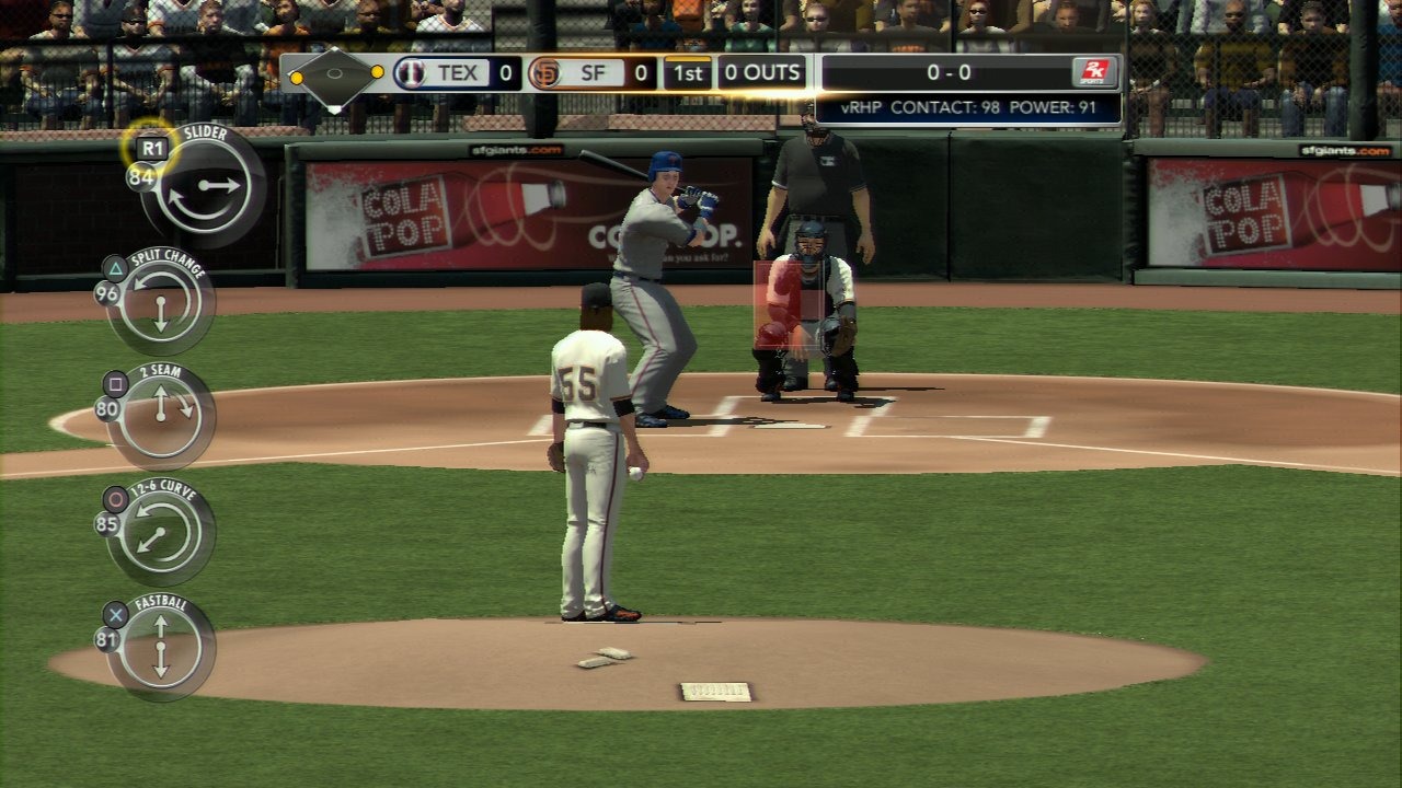 Pantallazo de Major League Baseball 2K11 para PlayStation 3