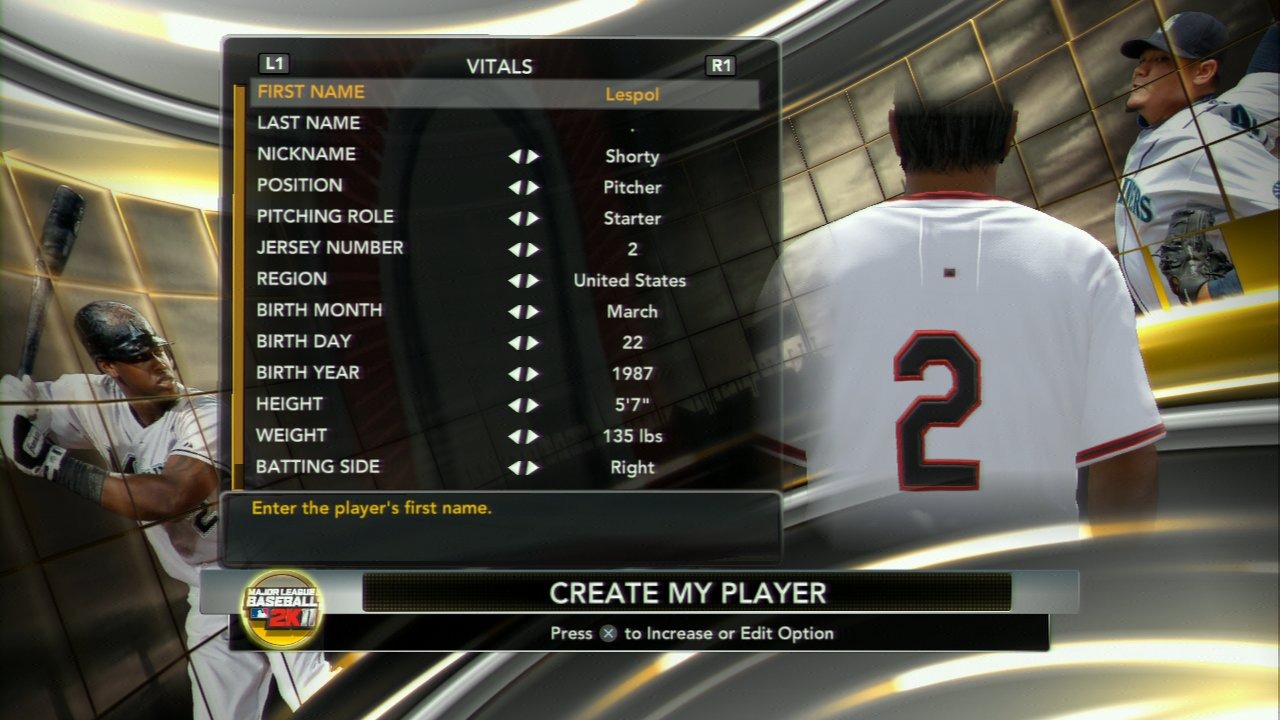 Pantallazo de Major League Baseball 2K11 para PlayStation 3
