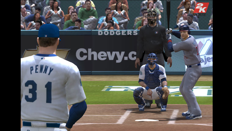 Pantallazo de Major League Baseball 2K8 para PSP