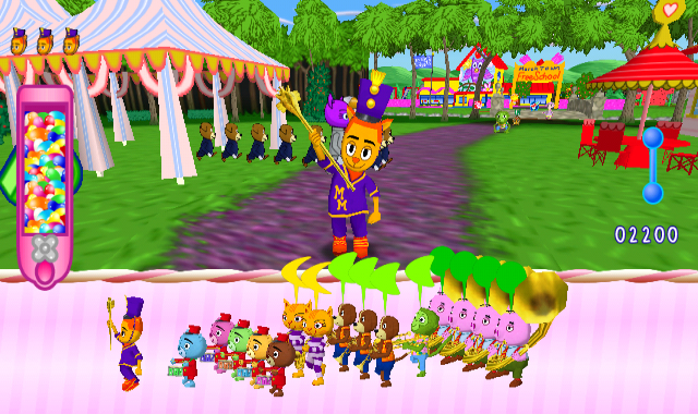 Pantallazo de Major Minors Majestic March para Wii