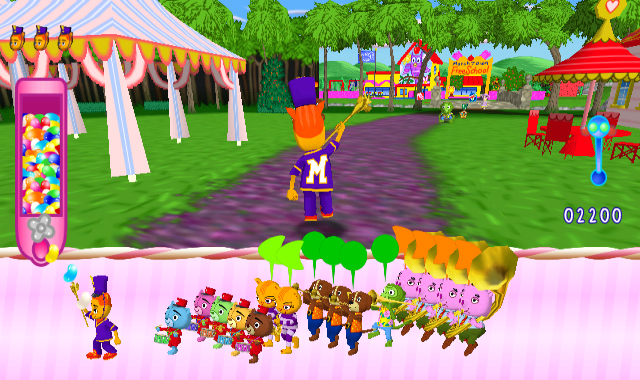 Pantallazo de Major Minors Majestic March para Wii
