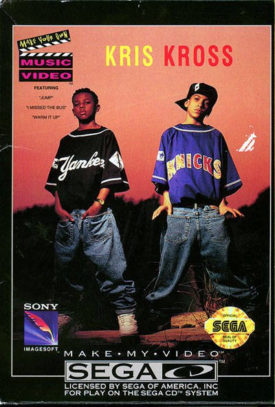 Caratula de Make My Video: Kris Kross para Sega CD