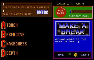 Pantallazo de Make a Break: A Trivial Game of Snooker para Atari ST