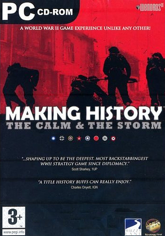 Caratula de Making History: The Calm & the Storm para PC