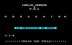 Pantallazo de Maldicion de Aros, La para Spectrum