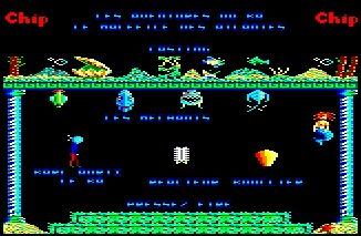 Pantallazo de Malefice Des Atlantes, Le para Amstrad CPC