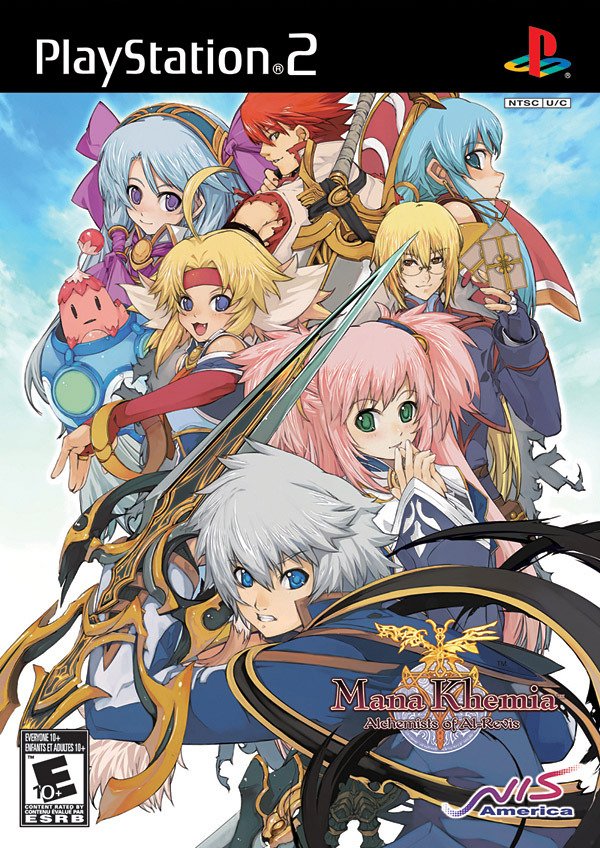 Caratula de Mana Khemia: Alchemists of Al-Revis para PlayStation 2