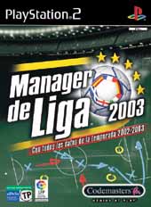 Caratula de Manager de Liga 2003 para PlayStation 2