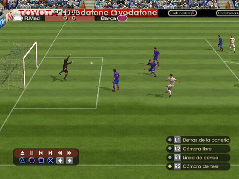Pantallazo de Manager de Liga 2005 para PlayStation 2