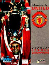 Caratula de Manchester United: Premier League Champions para PC