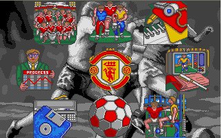 Pantallazo de Manchester United - The Official Computer Game para Atari ST
