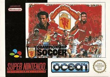 Caratula de Manchester United Championship Soccer para Super Nintendo