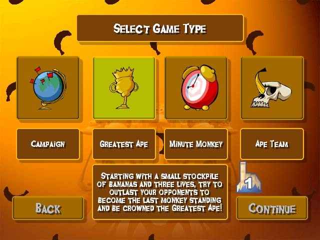 Pantallazo de Manic Monkey Mayhem (Wii Ware) para Wii