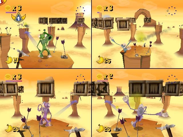 Pantallazo de Manic Monkey Mayhem (Wii Ware) para Wii