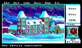Pantallazo de Manoir De Mortevielle / Mortville Manor para Amstrad CPC