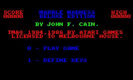 Pantallazo de Marble Madness Deluxe Edition para Amstrad CPC