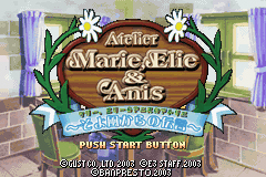 Pantallazo de Marie Elie & Anis No Atelier - Soyokaze Kara No Dengon (Japonés) para Game Boy Advance