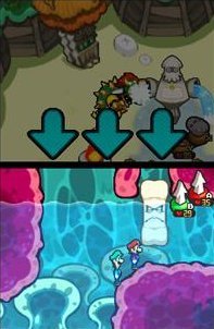 Pantallazo de Mario & Luigi: Bowsers Inside Story para Nintendo DS