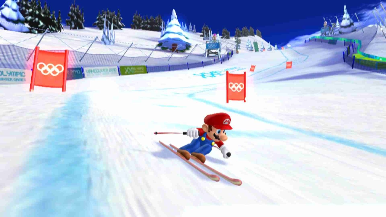 Pantallazo de Mario & Sonic En Los Juegos Olimpicos De Invierno para Wii