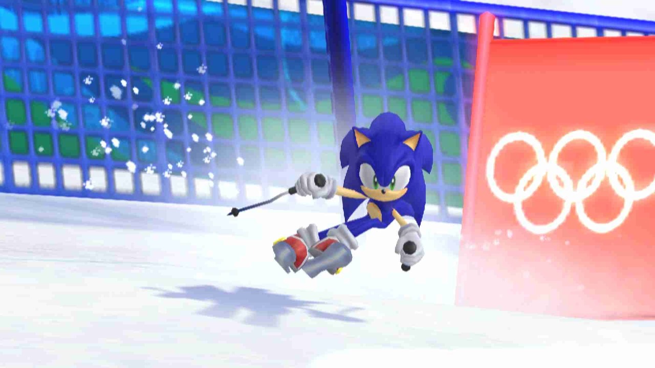 Pantallazo de Mario & Sonic En Los Juegos Olimpicos De Invierno para Wii