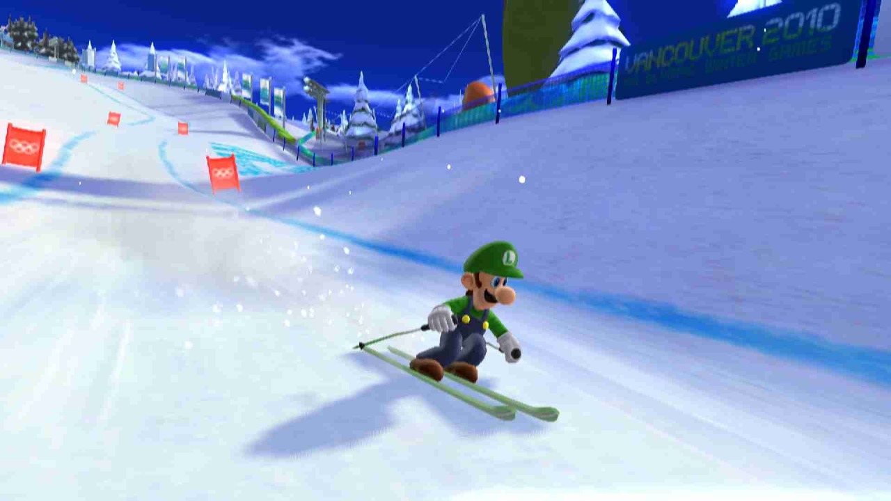Pantallazo de Mario & Sonic En Los Juegos Olimpicos De Invierno para Wii