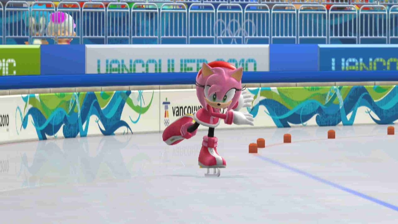 Pantallazo de Mario & Sonic En Los Juegos Olimpicos De Invierno para Wii