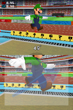 Pantallazo de Mario & Sonic at the Olympic Games para Nintendo DS