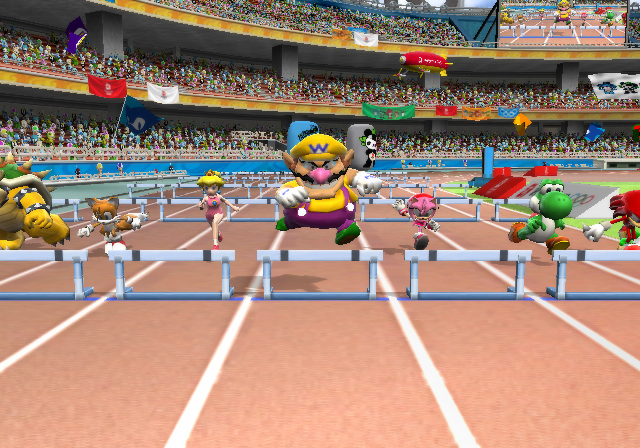 Pantallazo de Mario & Sonic en los Juegos Olímpicos para Wii
