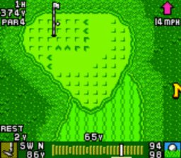 Pantallazo de Mario Golf para Game Boy Color