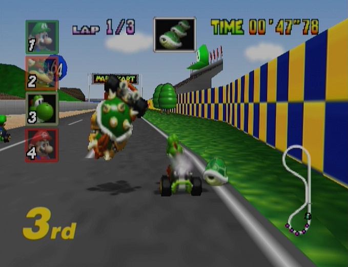 Pantallazo de Mario Kart 64 (Consola Virtual) para Wii