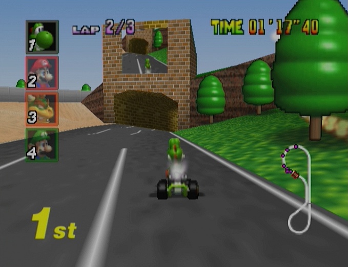 Pantallazo de Mario Kart 64 (Consola Virtual) para Wii