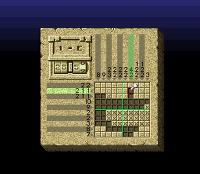 Pantallazo de Mario no Super Picross (Japonés) para Super Nintendo