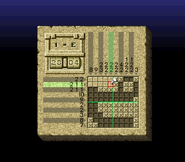 Pantallazo de Mario no Super Picross (Japonés) para Super Nintendo