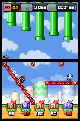 Pantallazo de Mario vs Donkey Kong: Mini-Land Mayhem! para Nintendo DS