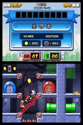 Pantallazo de Mario vs Donkey Kong: Mini-Land Mayhem! para Nintendo DS