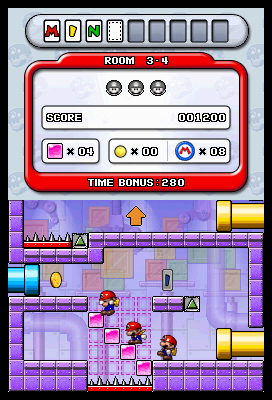 Pantallazo de Mario vs. Donkey Kong: Minis March Again! para Nintendo DS