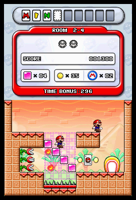 Pantallazo de Mario vs. Donkey Kong: Minis March Again! para Nintendo DS