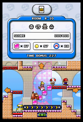 Pantallazo de Mario vs. Donkey Kong: Minis March Again! para Nintendo DS