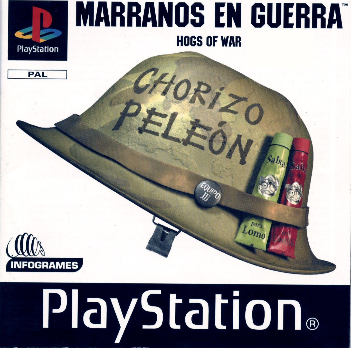 Caratula de Marranos en Guerra para PlayStation