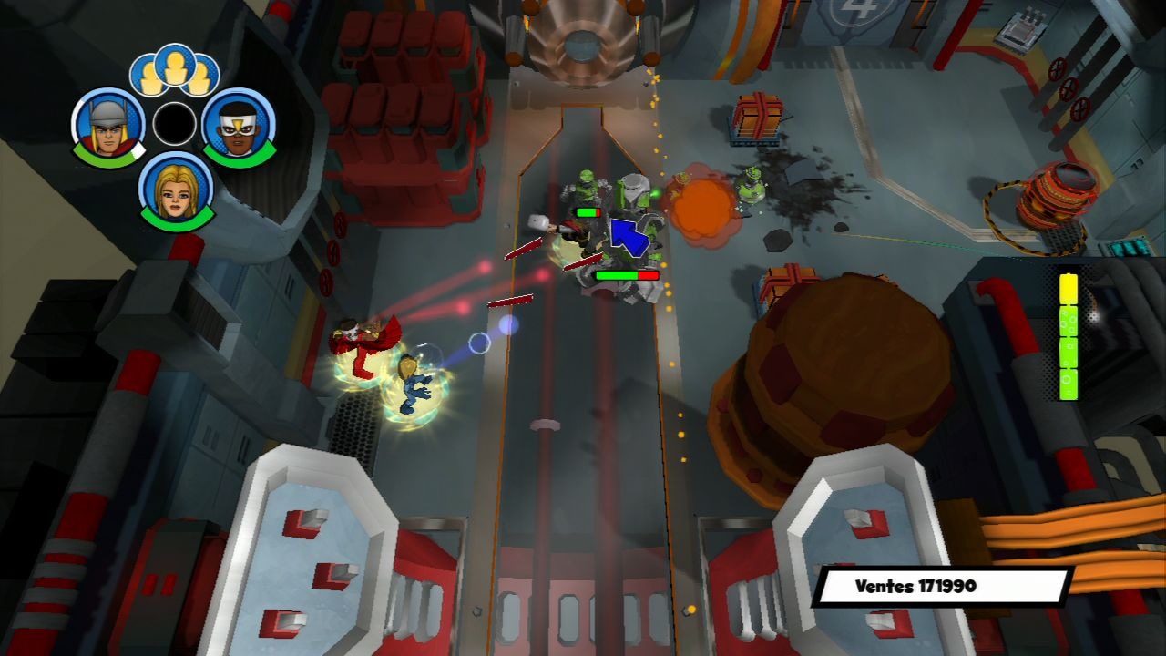 Pantallazo de Marvel Super Hero Squad: Comic Combat para PlayStation 3