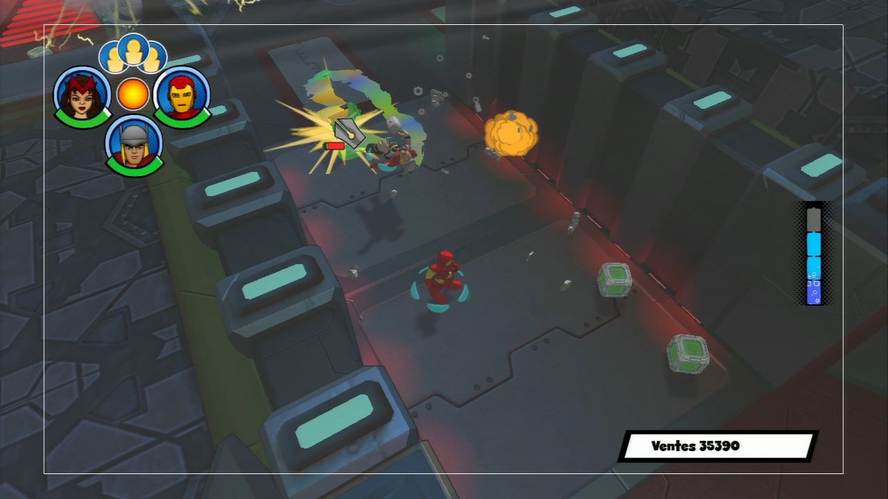 Pantallazo de Marvel Super Hero Squad: Comic Combat para PlayStation 3