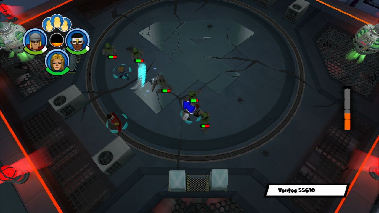 Pantallazo de Marvel Super Hero Squad: Comic Combat para PlayStation 3