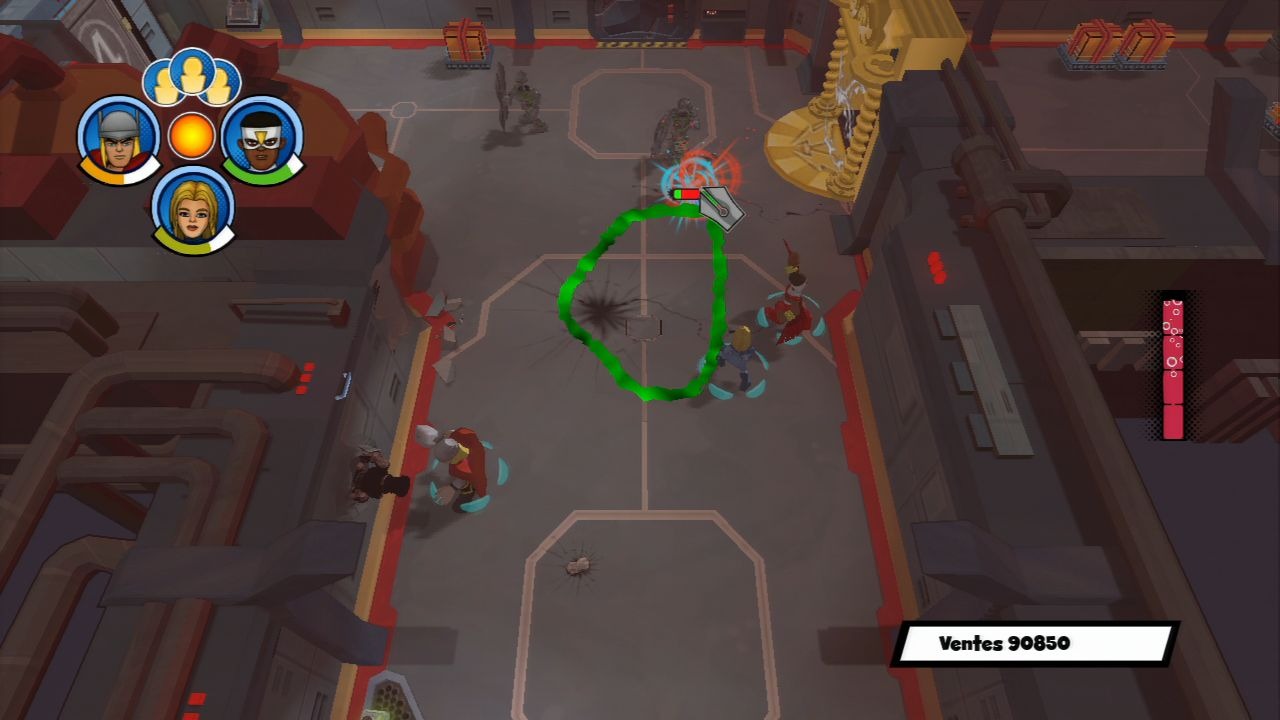 Pantallazo de Marvel Super Hero Squad: Comic Combat para PlayStation 3
