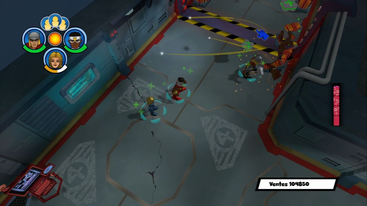 Pantallazo de Marvel Super Hero Squad: Comic Combat para PlayStation 3