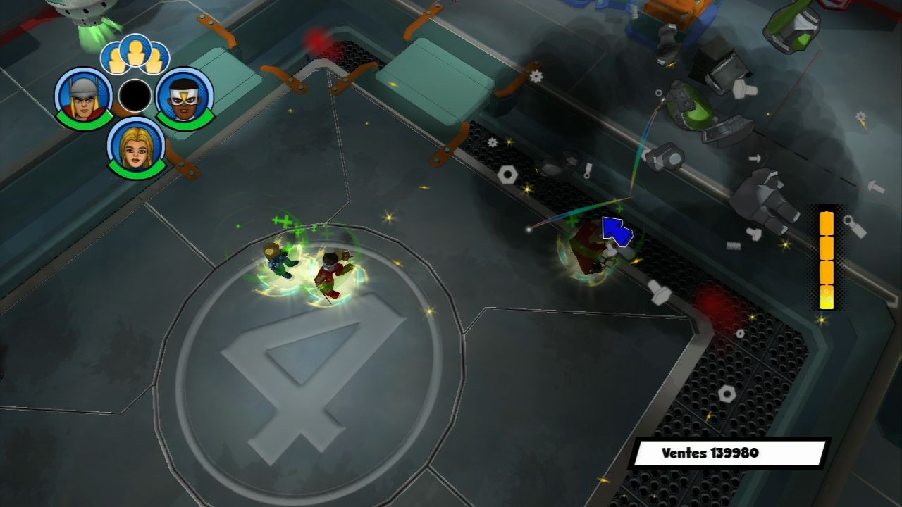 Pantallazo de Marvel Super Hero Squad: Comic Combat para PlayStation 3