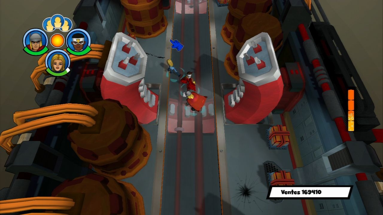Pantallazo de Marvel Super Hero Squad: Comic Combat para PlayStation 3