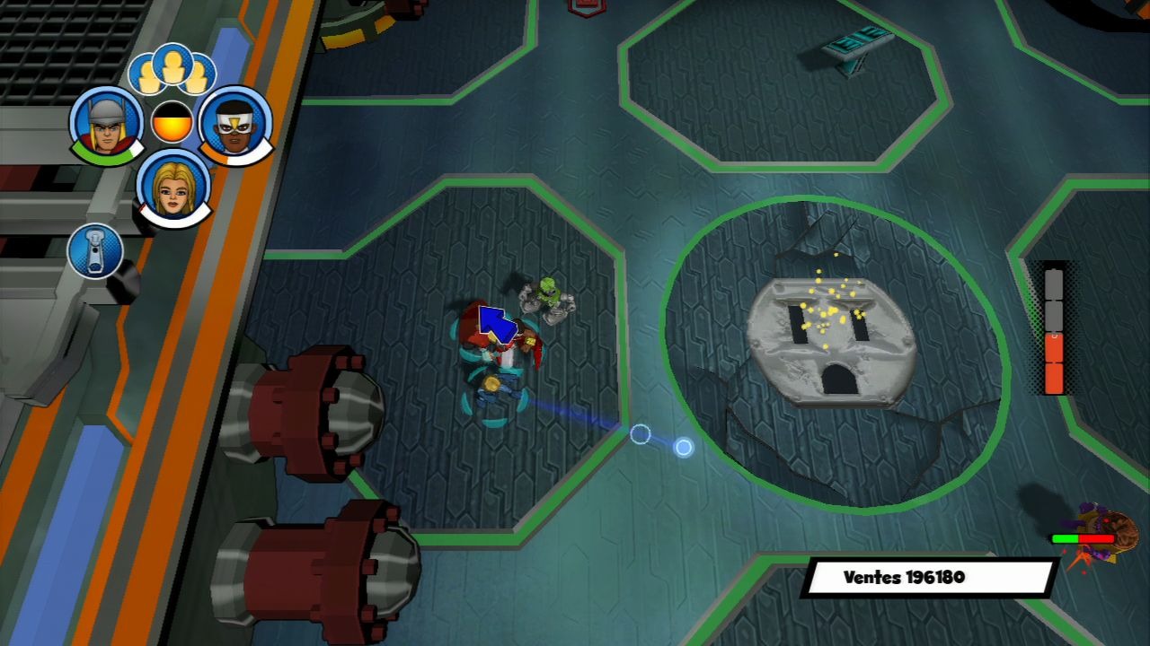 Pantallazo de Marvel Super Hero Squad: Comic Combat para PlayStation 3